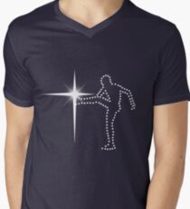 Vintage Old Grey Whistle Test symbol Men's V-Neck T-Shirt