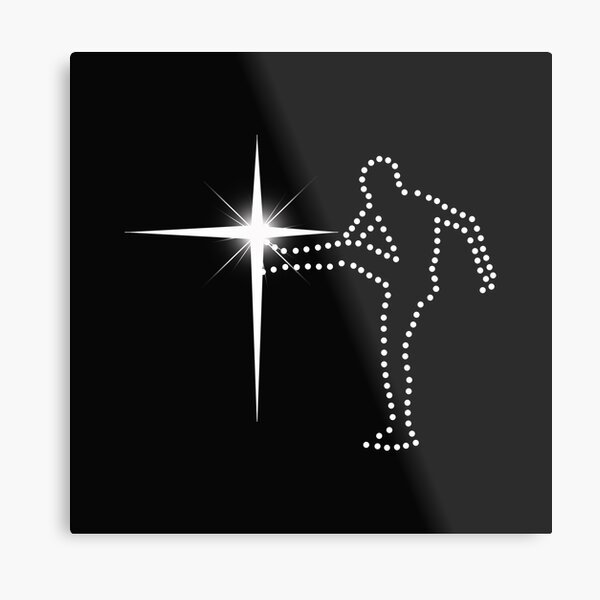 Vintage Old Grey Whistle Test symbol Metal Print