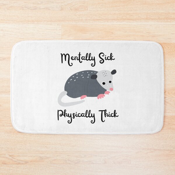 Item preview, Mentally Sick and Physically Thick designed and sold by LifeLongTees ..