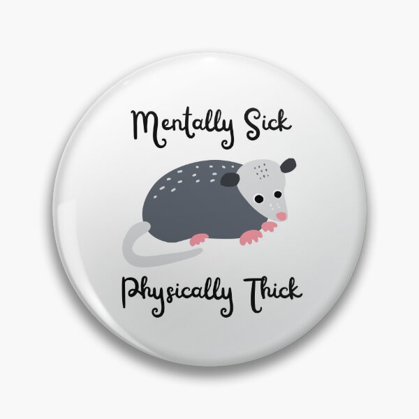 Item preview, Mentally Sick and Physically Thick designed and sold by LifeLongTees ..