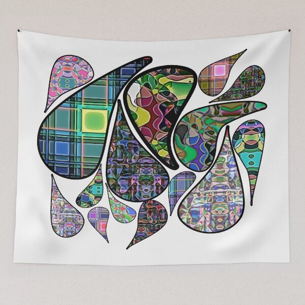 Item preview, Patterned Teardrops designed and sold by RoxanneG.