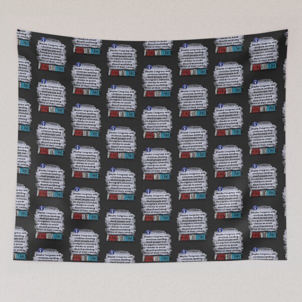Item preview, "Stimulus" - #SassieWithMassie Tweet - Congressman Thomas Massie designed and sold by v3services.