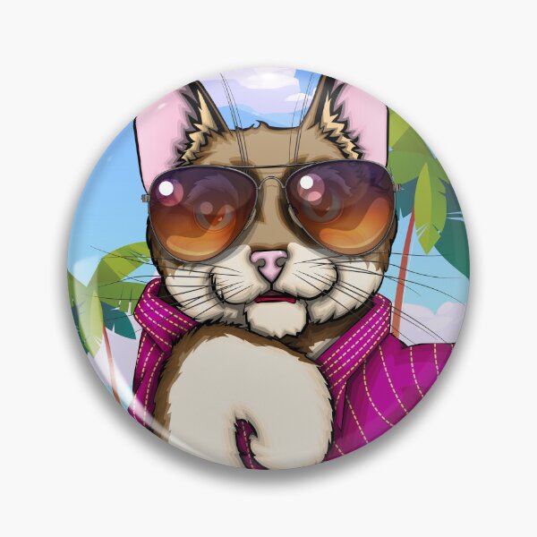 Item preview, feline vacationer designed and sold by h4nz4rt.