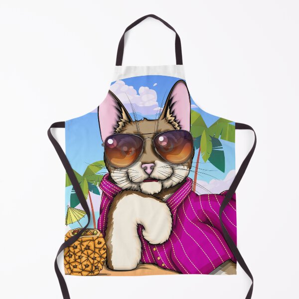 Item preview, feline vacationer designed and sold by h4nz4rt.