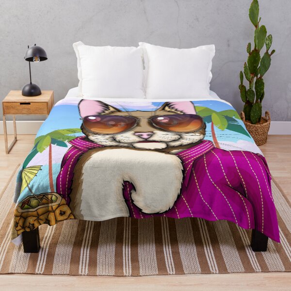 Item preview, feline vacationer designed and sold by h4nz4rt.