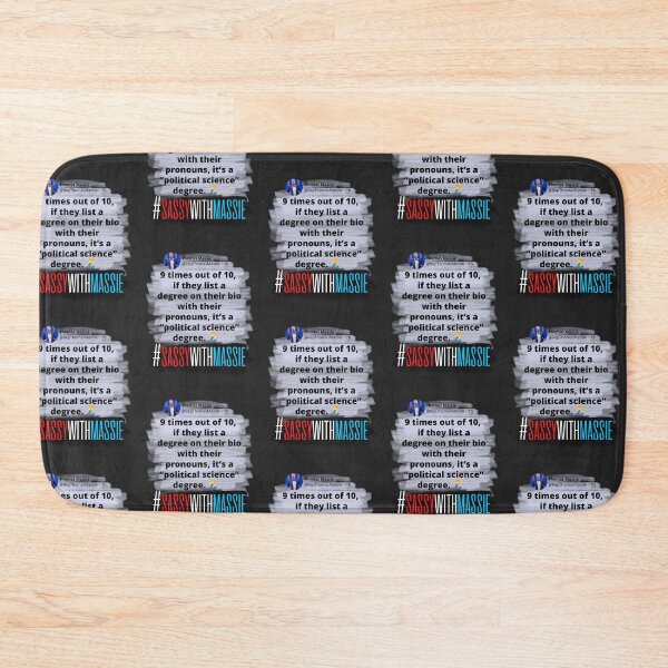 Item preview, "Pronouns and Political Science" - #SassieWithMassie Tweet - Congressman Thomas Massie designed and sold by v3services.