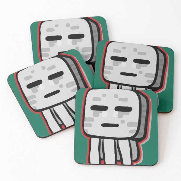 Item preview, Minecraft Ghast drawing designed and sold by boscioguidena.