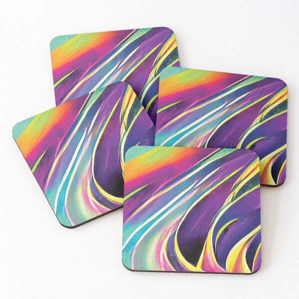 Item preview, Vibrant Life Abstract Digital Paintings designed and sold by ThinkFun! Design.