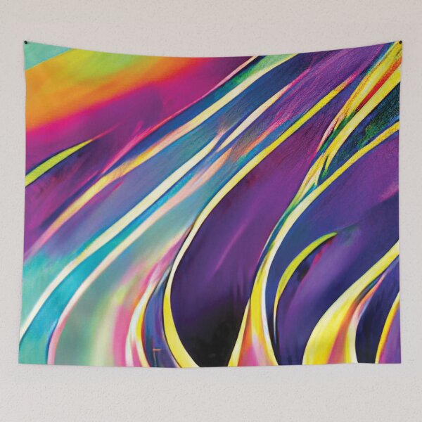 Item preview, Vibrant Life Abstract Digital Paintings designed and sold by ThinkFun! Design.