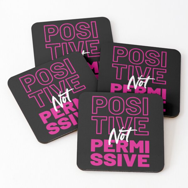 Item preview, Positive Not Permissive | Hot Pink Dog Training Design For Positive Dog Trainers designed and sold by arlutai.