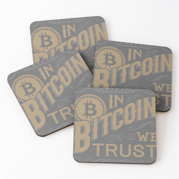 Item preview, In Bitcoin We Trust designed and sold by ZaneHalvorson.