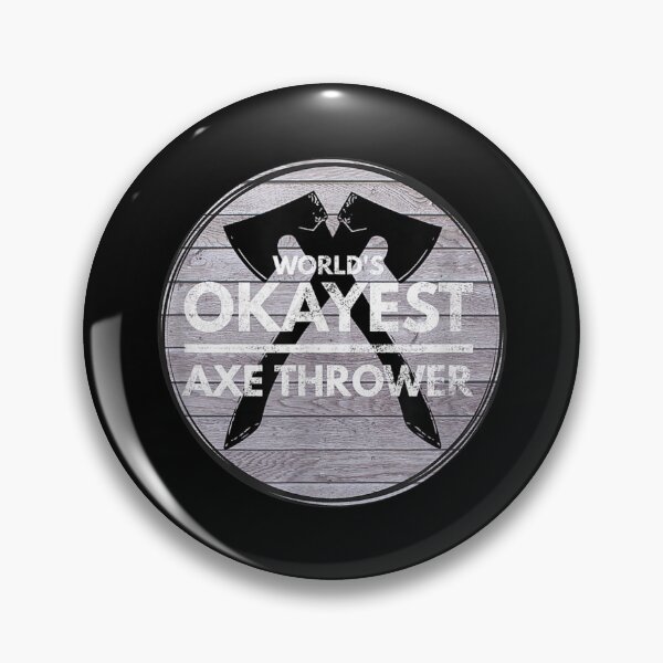 Item preview, World's Okayest Axe Throwing Vintage Graphic designed and sold by Joaraalberg.