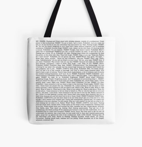 Vista previa del artículo con la obra «Esa escena en 'Fleabag' (Confesión)», diseñado y vendido por mirandathrasher.
