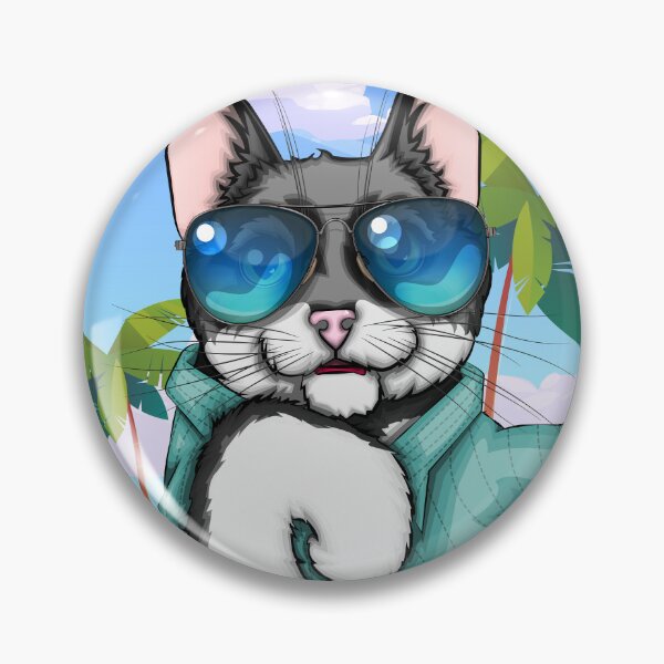 Item preview, feline vacationer designed and sold by h4nz4rt.