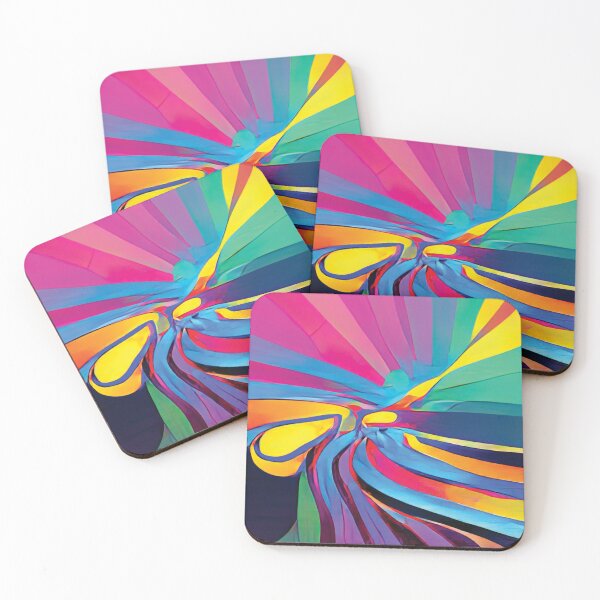Item preview, Vibrant Life Abstract Digital Paintings designed and sold by ThinkFun! Design.