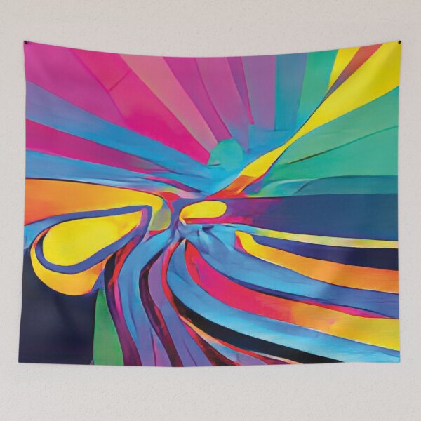 Item preview, Vibrant Life Abstract Digital Paintings designed and sold by ThinkFun! Design.