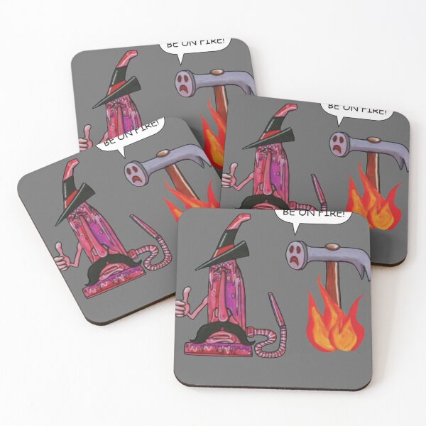 Item preview, Charlie Sets Fire to a Posh Hammer designed and sold by SavannaHills.