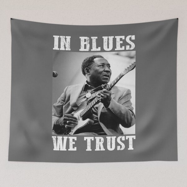 Item preview, In Blues We Trust Retro designed and sold by ZaneHalvorson.