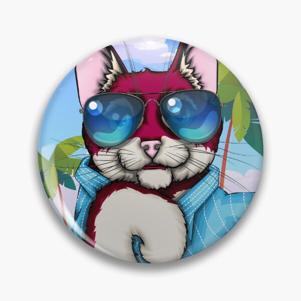 Item preview, feline vacationer designed and sold by h4nz4rt.