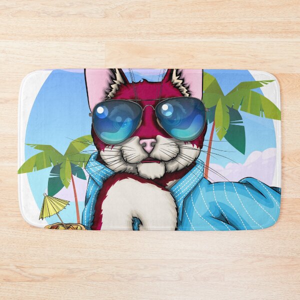 Item preview, feline vacationer designed and sold by h4nz4rt.