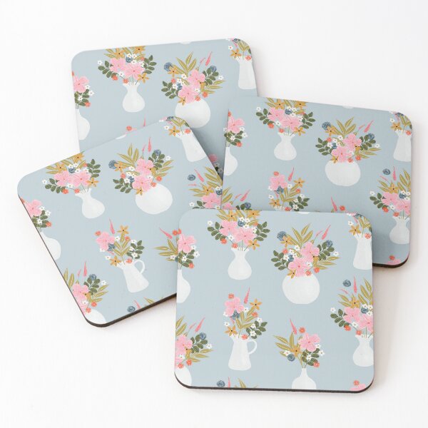 Item preview, Watercolour Floral Vases designed and sold by gabrielleneil.