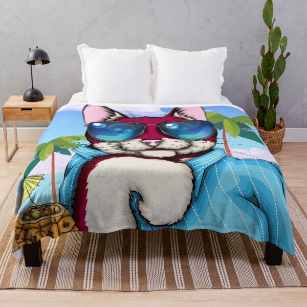 Item preview, feline vacationer designed and sold by h4nz4rt.