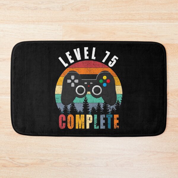 Item preview, Level 75 Complete Retro Vintage 75th Birthday Gift For Gamer designed and sold by PansyBoyd.