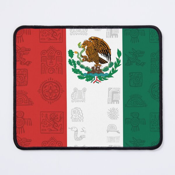 Item preview, Mexican Girl Eagle And Mexican Flag designed and sold by EllenKarl.