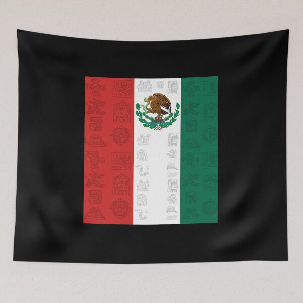 Item preview, Mexican Girl Eagle And Mexican Flag designed and sold by EllenKarl.