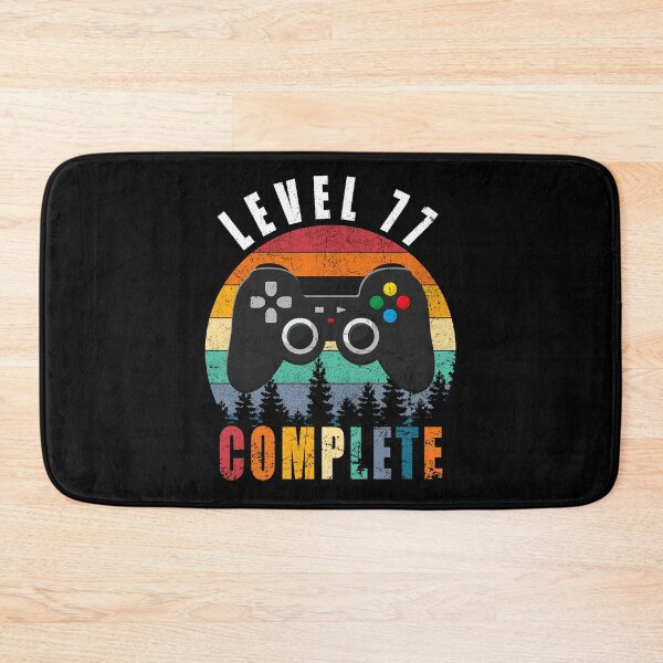Item preview, Level 77 Complete Retro Vintage 77th Birthday Gift For Gamer designed and sold by PansyBoyd.