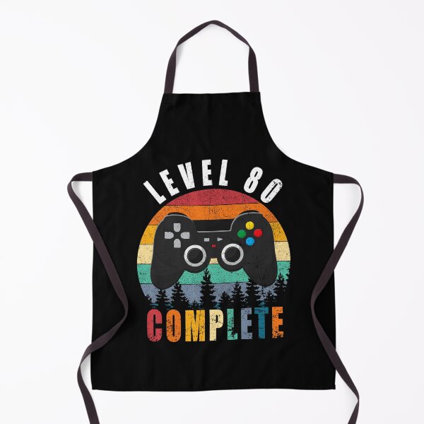 Item preview, Level 80 Complete Retro Vintage 80th Birthday Gift For Gamer designed and sold by PansyBoyd.