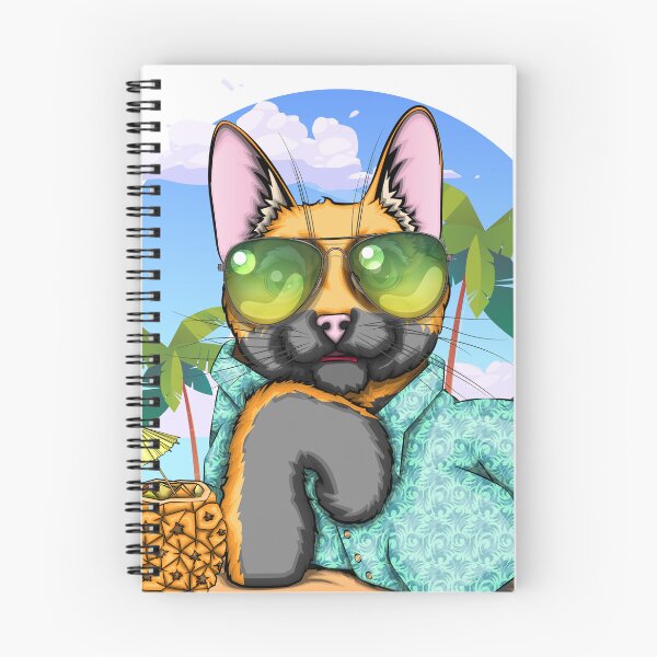 Item preview, feline vacationer designed and sold by h4nz4rt.