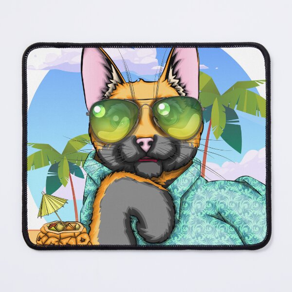 Item preview, feline vacationer designed and sold by h4nz4rt.