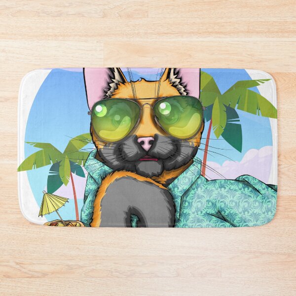 Item preview, feline vacationer designed and sold by h4nz4rt.