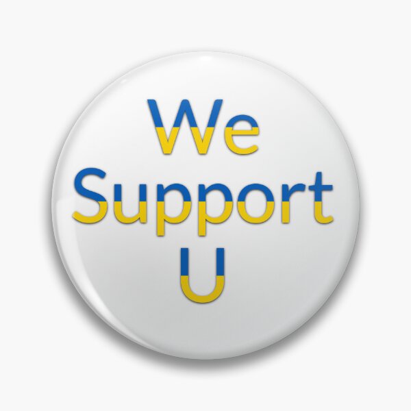 Item preview, We Support U designed and sold by retailmaster.