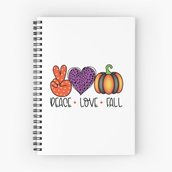Item preview, Peace - Love - Fall T shirt designed and sold by Chickennuongmoi.