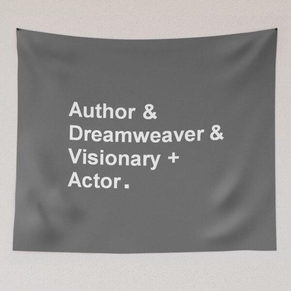 Item preview, Garth Marenghi Author & Dreamweaver & Visionary + Actor designed and sold by AlanisSchneider.