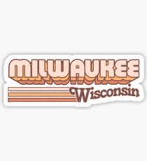 Milwaukee, WI | City Stripes Sticker