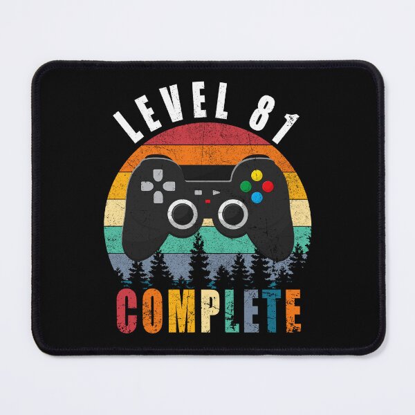 Item preview, Level 81 Complete Retro Vintage 81st Birthday Gift For Gamer designed and sold by PansyBoyd.