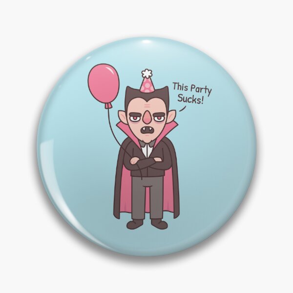 Item preview, Funny Grumpy Vampire Complaining This Party Sucks designed and sold by rustydoodle.