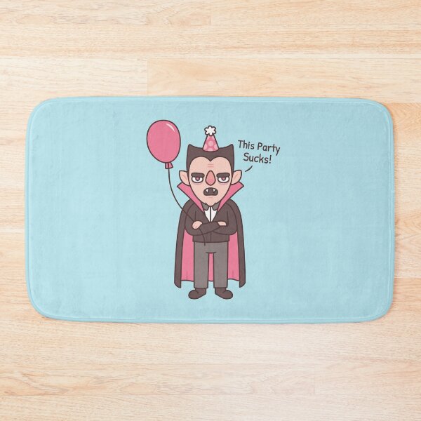 Item preview, Funny Grumpy Vampire Complaining This Party Sucks designed and sold by rustydoodle.