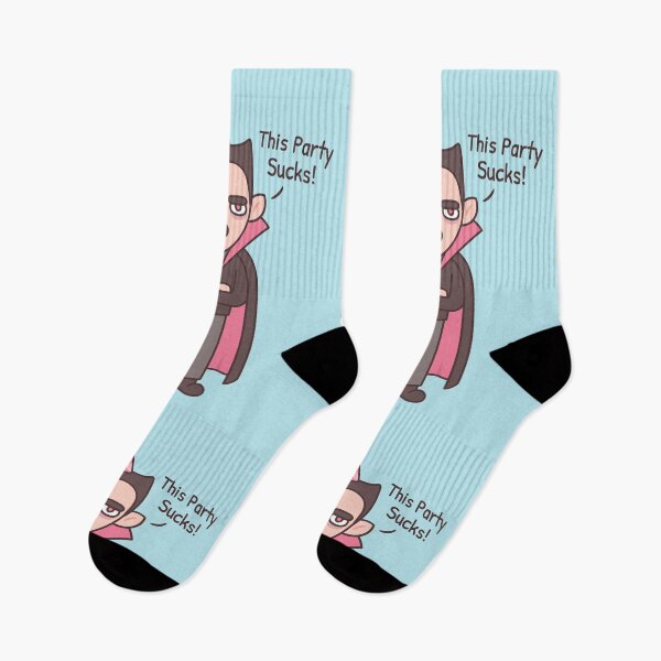 Item preview, Funny Grumpy Vampire Complaining This Party Sucks designed and sold by rustydoodle.