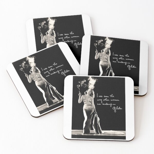 Item preview, Day Gift for Gilda Lobby Display Rita Hayworth men the way use makeup  designed and sold by DorteRiedel.