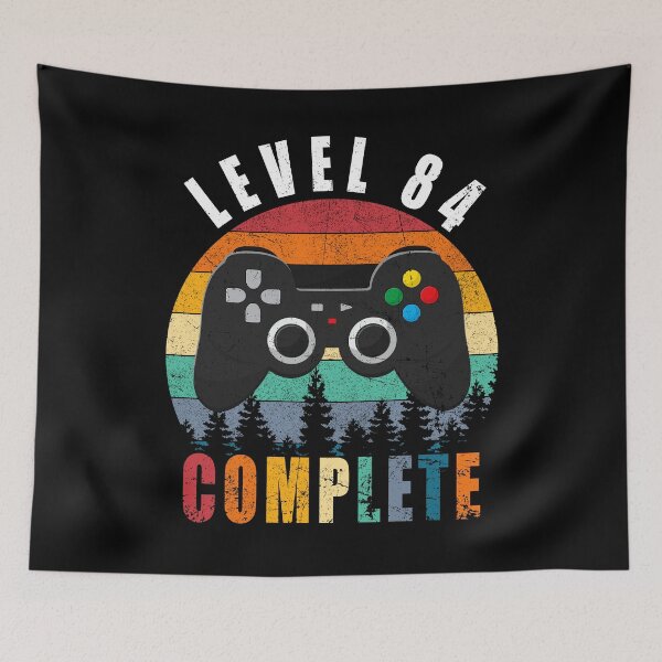 Item preview, Level 84 Complete Retro Vintage 84th Birthday Gift For Gamer designed and sold by PansyBoyd.