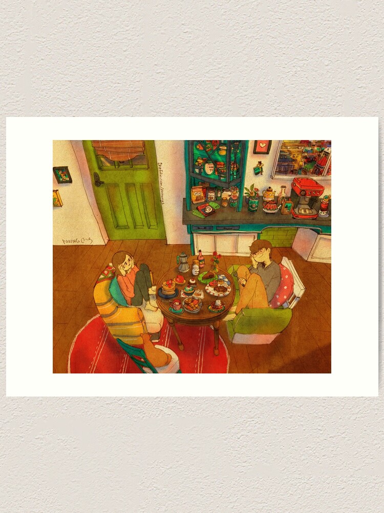 Alternate view of Sweet desserts Art Print