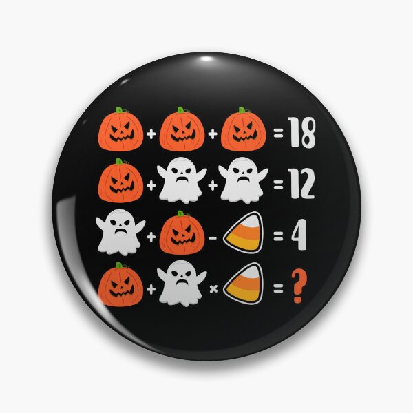 Item preview, Halloween Funny Math Design  designed and sold by boopsblunt.