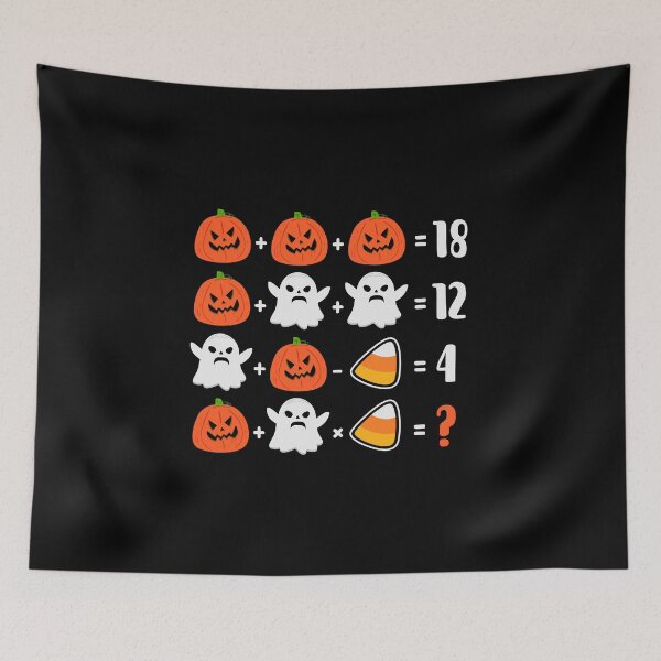 Item preview, Halloween Funny Math Design  designed and sold by boopsblunt.