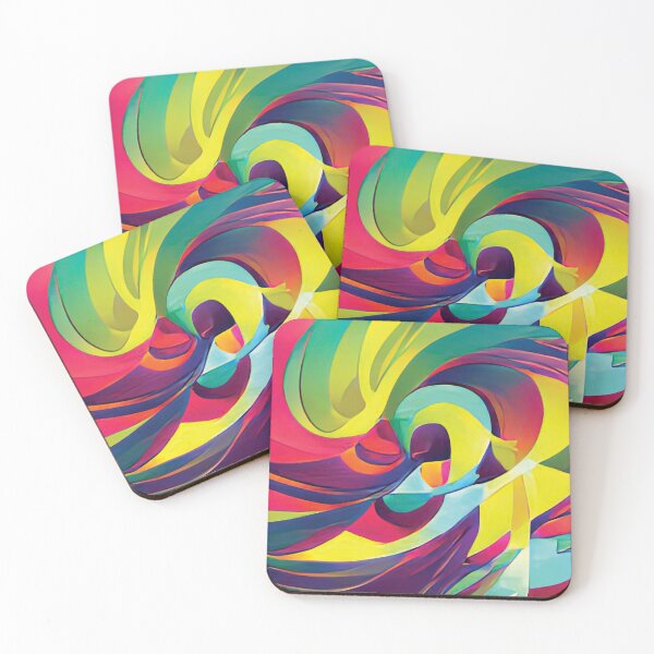 Item preview, Vibrant Life Abstract Digital Paintings designed and sold by ThinkFun! Design.