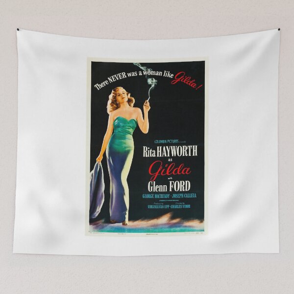 Item preview, For Men Women Gilda 1946 Starring Rita Hayworth Theatrical Release Poster  designed and sold by DorteRiedel.
