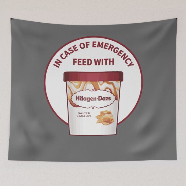 Item preview, In Case Of Emergency Feed With Haagen-Dazs designed and sold by ZaneHalvorson.